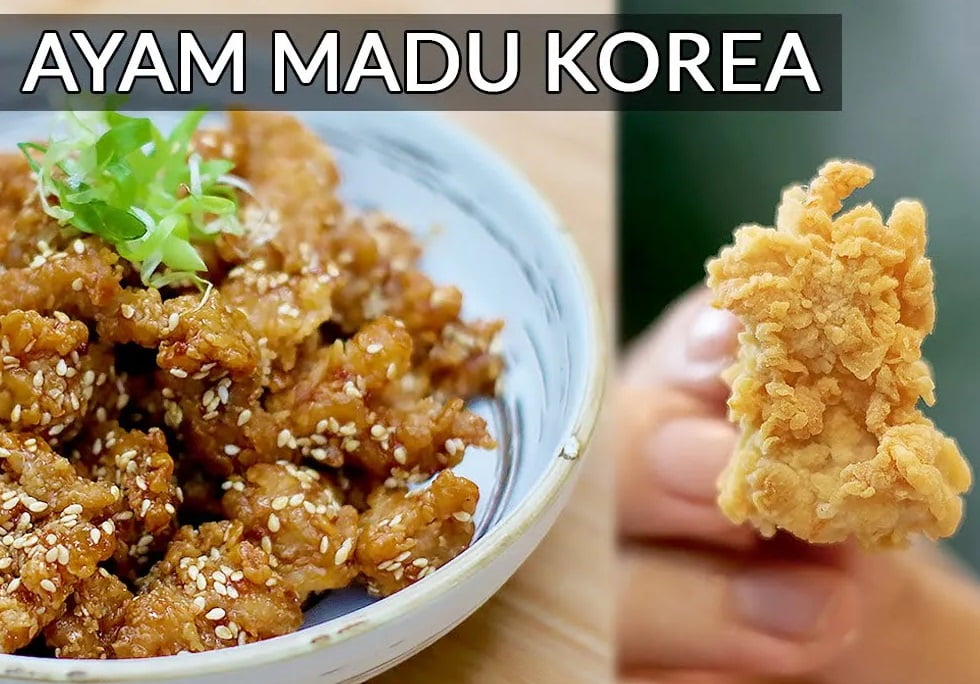 Krispi, Manis dan Gurih! Resep Ayam Goreng Madu Korea Hanya Menggunakan Bahan Lokal
